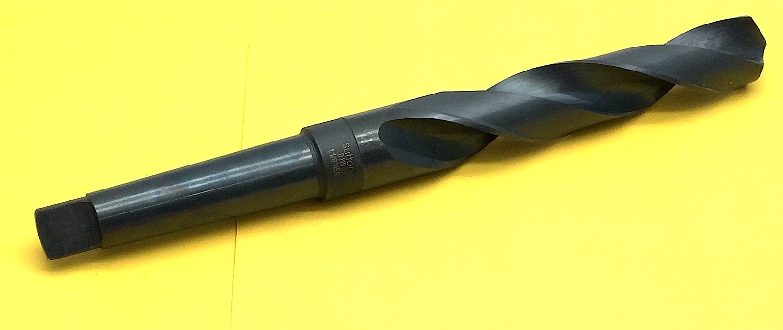Sutton Drill Bit D115 2858 No.3 Morse Taper Shank 1.1/8″ DIN345 HSS Web T-BLU