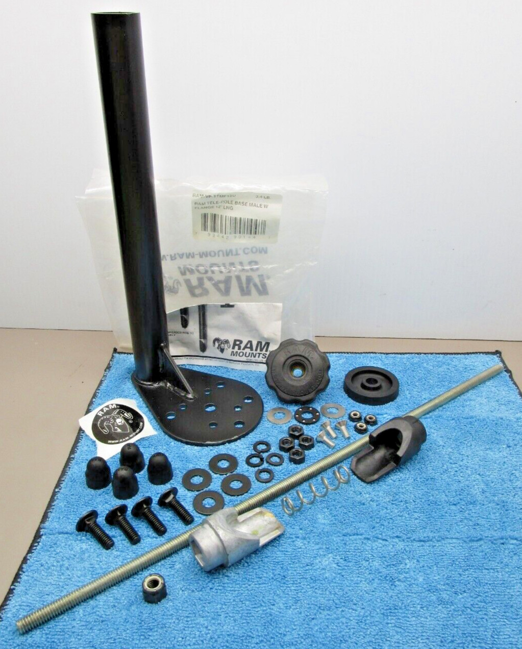 RAM Mount RAM-VP-TTMF12U 12″ Upper Pole with Flange Tele-Pole