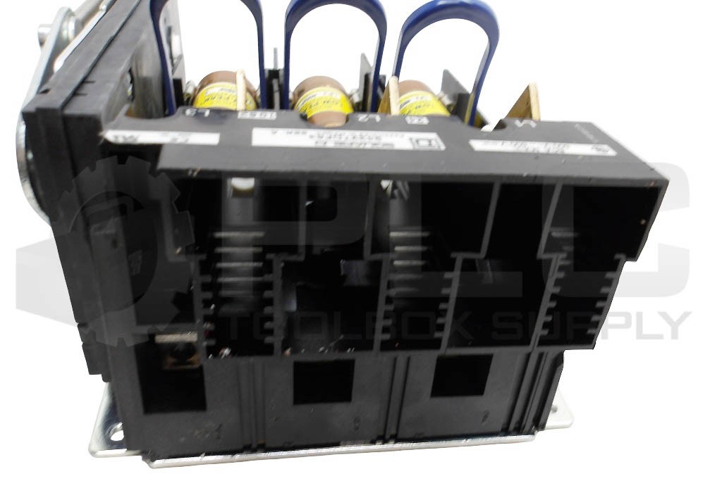 SQUARE D 9422TDF63 /A DISCONNECT SWITCH W/ 9422CFT30 /A W/ (3) LPJ-40SP