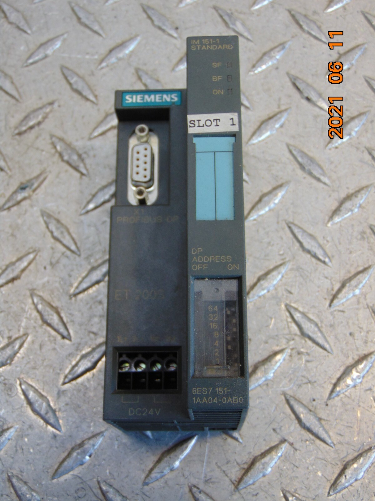 SIEMENS 6ES7 151-1AA04-0AB0 SIMATIC S7 MODULE – FREE SHIPPING