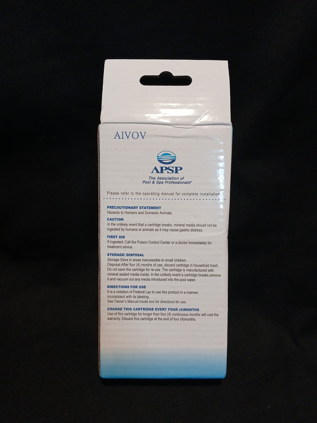 A1VOV SPA Stick Mineral-Based Water Purifier for Hot Tubs & Spas (2-Pack) B14