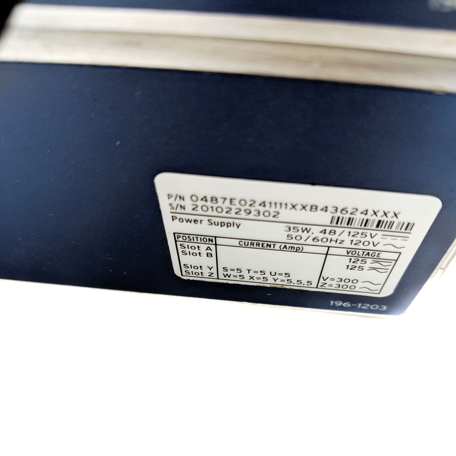 SEL SEL-487E 0487E0241111XXB43624XXX (AS PICTURED) REMAN