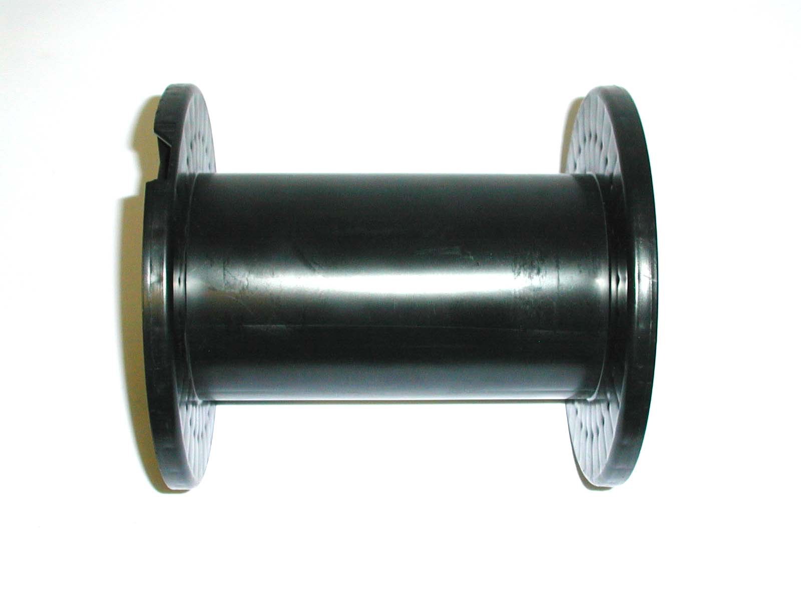 Empty wire spools 6pcs BLACK PLASTIC REEL 6.25″DIA 6″WIDE 3.25″ CORE 6.75″ TALL