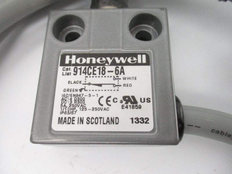 HONEYWELL 914CE18-6A 250VAC 5A NSNP