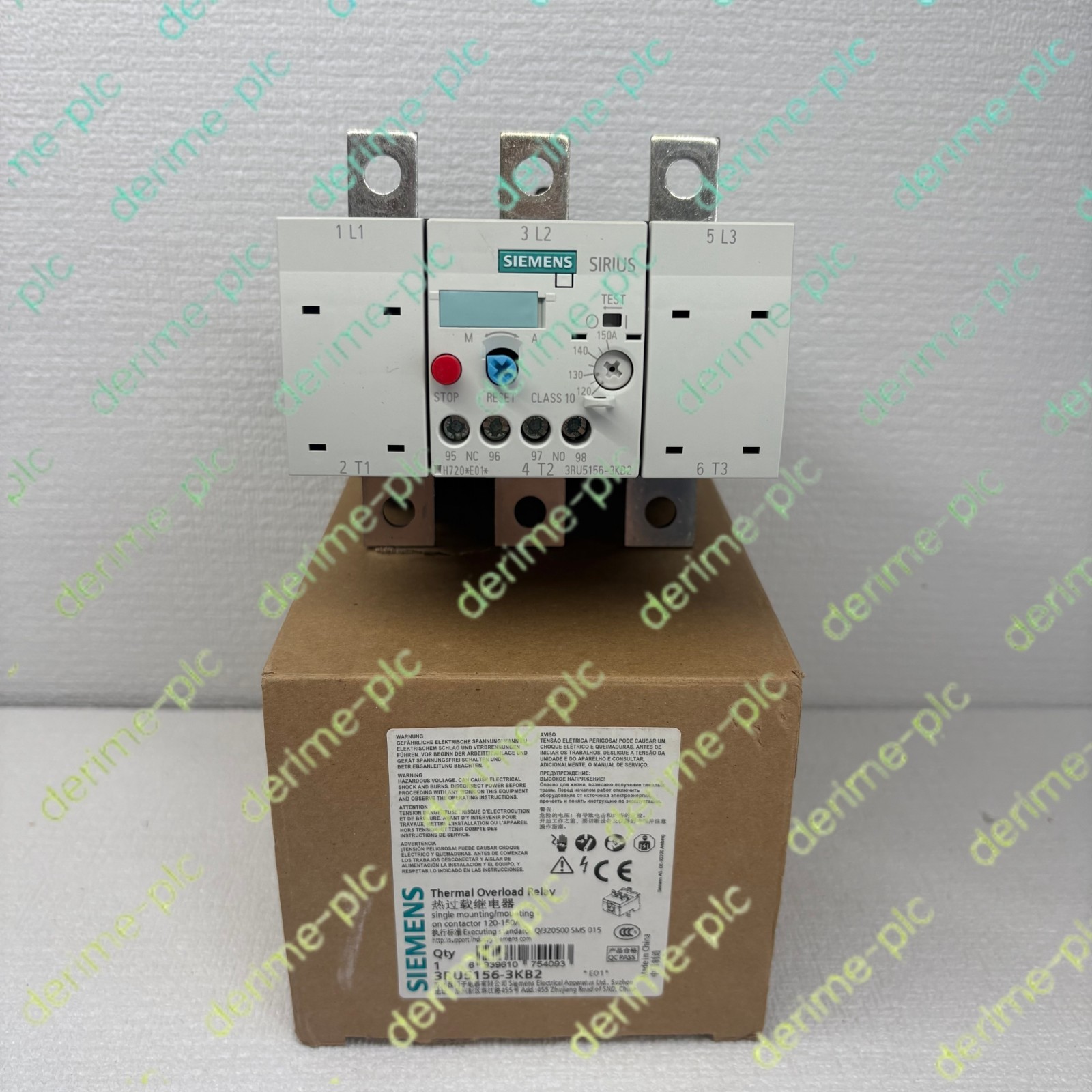 SIEMENS 3RU5156-3KB2 Thermal overload relay#1pcs new in box