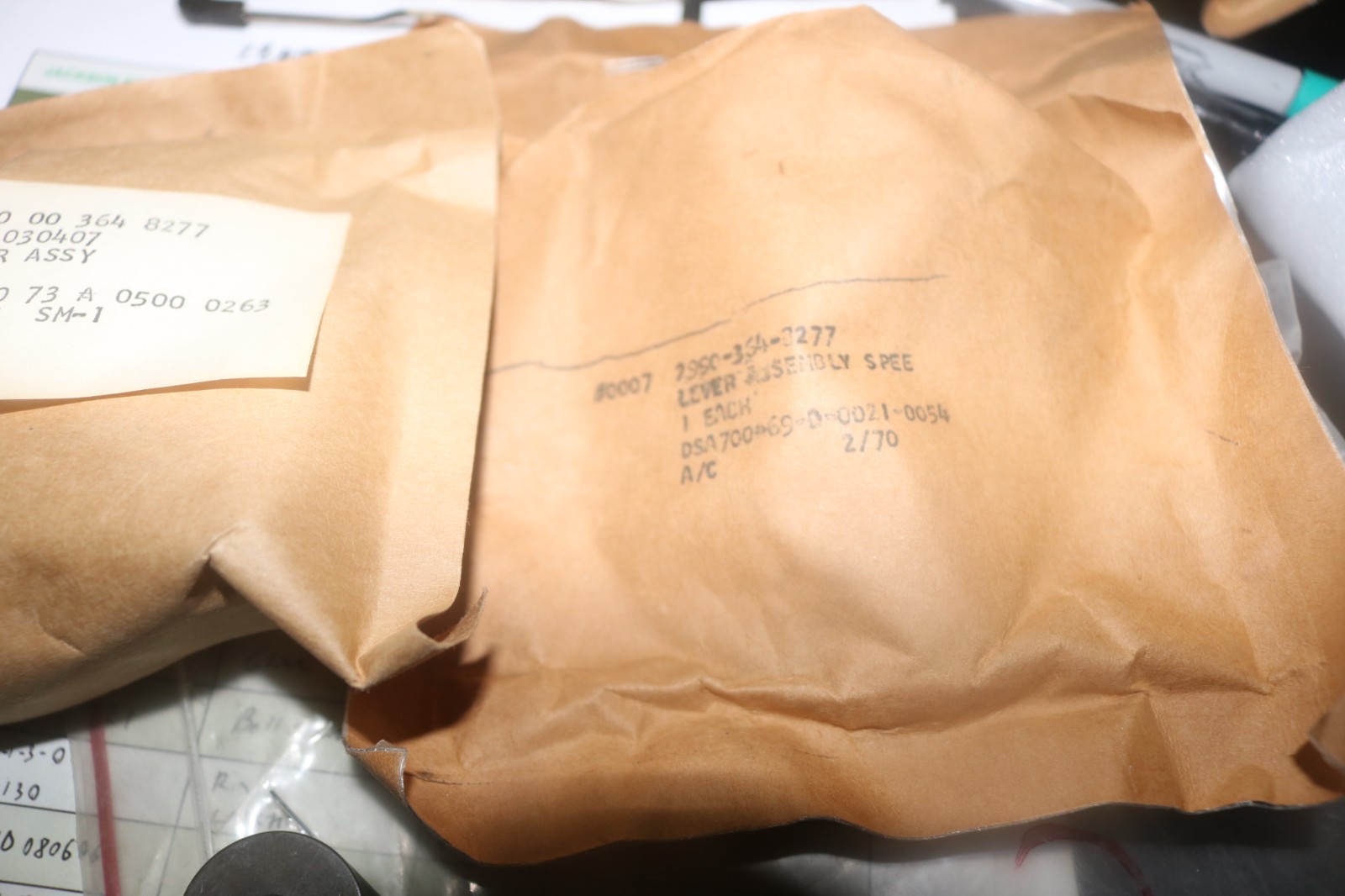 NOS Woodward Governor bellcrank speed lever assy PN 030407 3040-00-364-8277