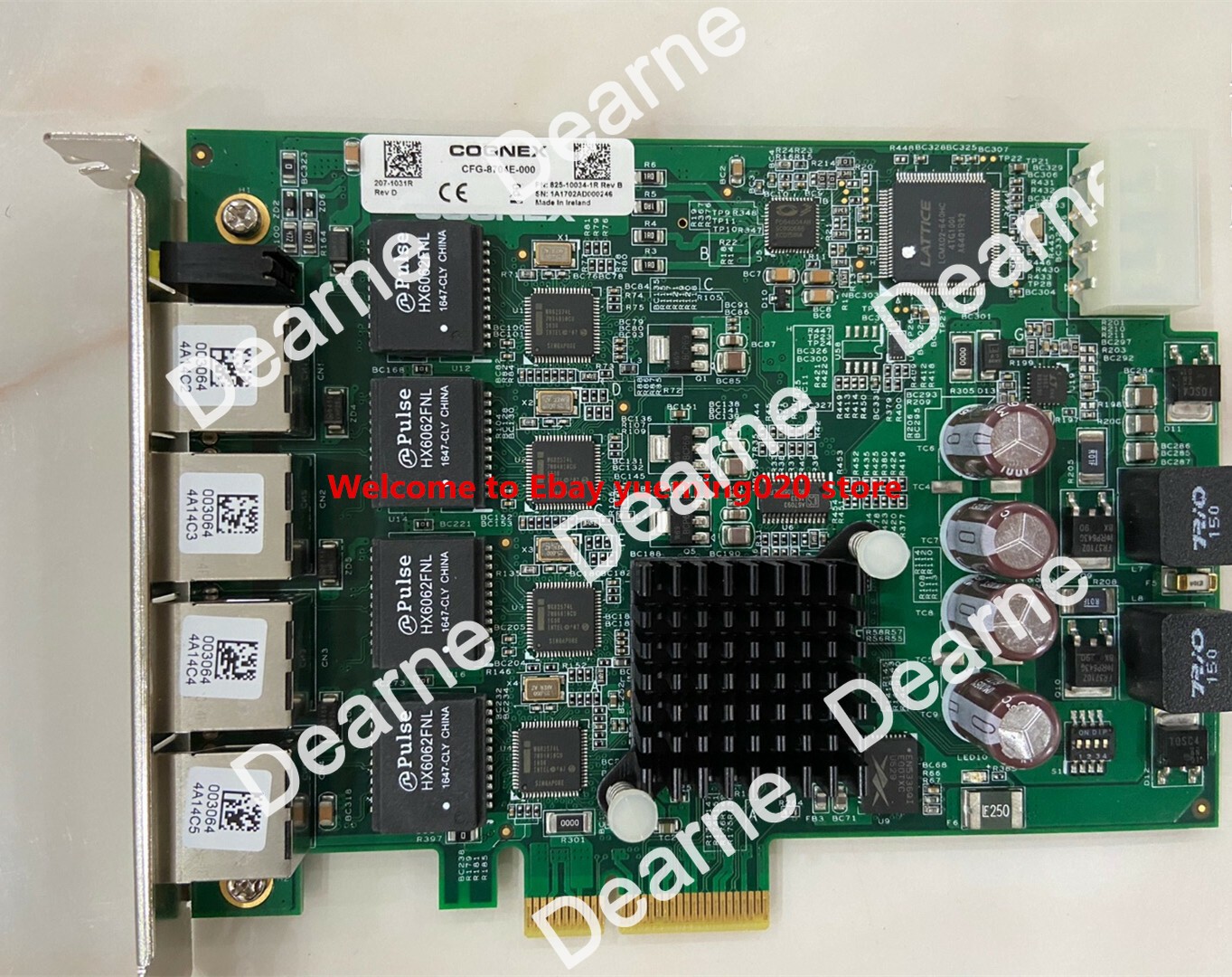 Ship dhl Cognex CFG-8704E-000 207-1031R Card