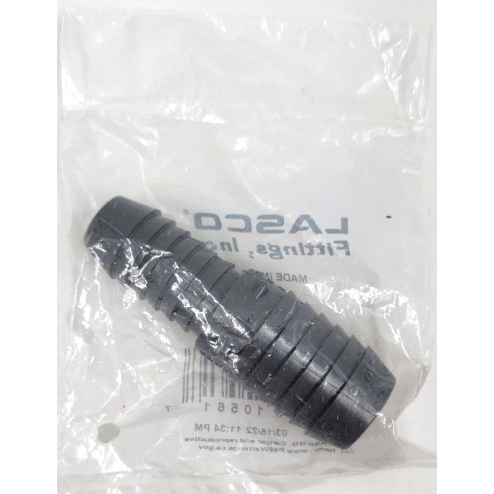 Lasco 1″ X 3/4″ PVC Coil Reducing Insert Water Pipe Coupling 22004 Lot of 2