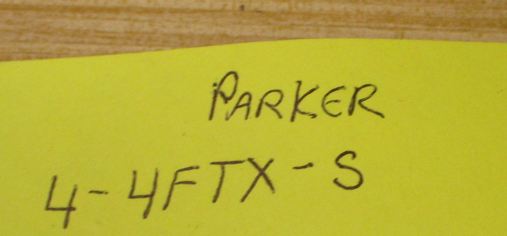 Parker 4-4FTX-S 1/4″ Straight Fitting 44FTXS (Pack of 20)