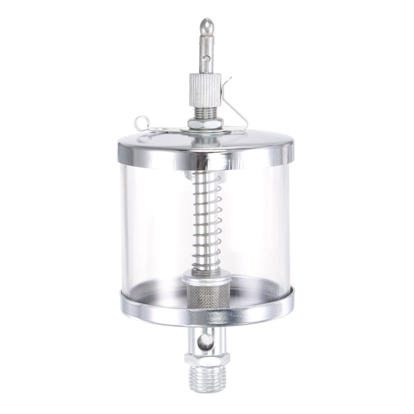 Needle Valve Type Oil Cup M16x1.5 Thread 200ml Sight Gravity Drip Feed Oiler