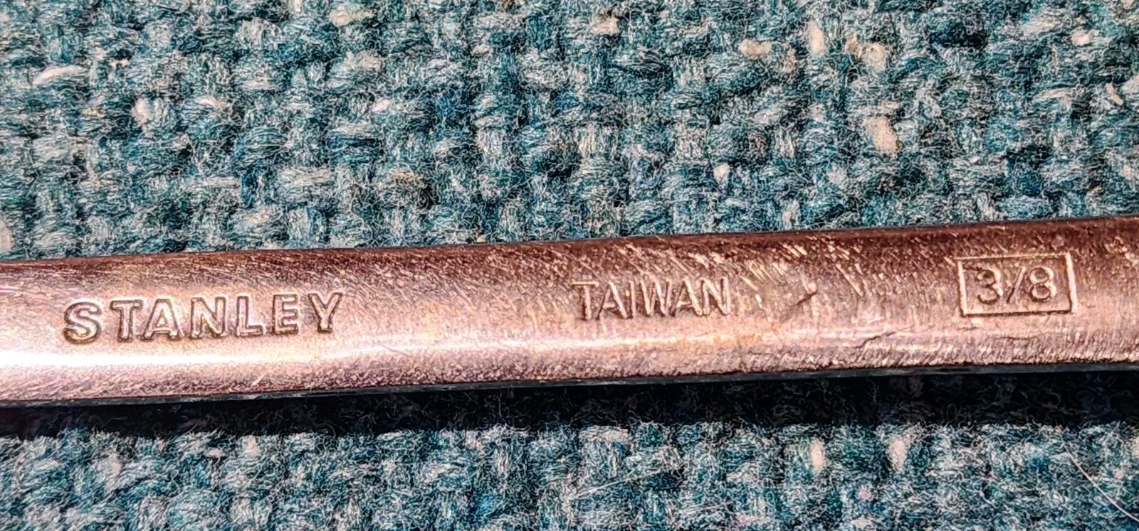 Stanley 3/8″, 87-822 12-Point Reversible Ratcheting Combination Wrench! Taiwan!
