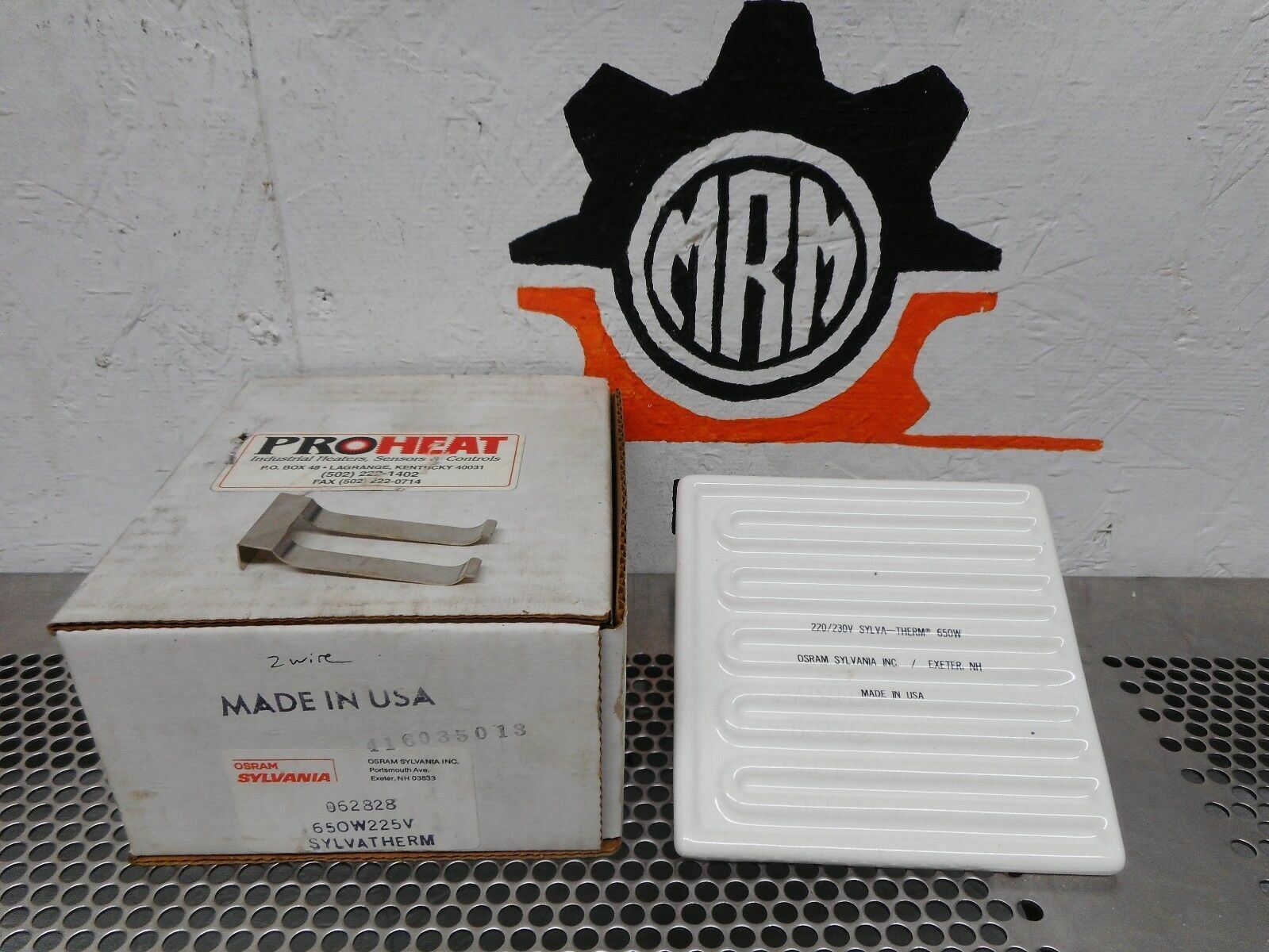 OSRAM SYLVANIA SYLVA-THERM 062828 Heater 650W 220/230V 416035013 New Old Stock