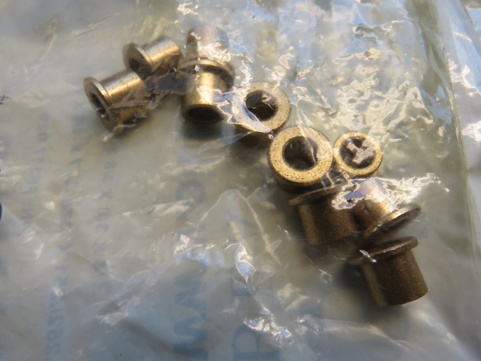 Oilite FF317-02B 1/4″ Bore 3/8″ Hsng 3/8″ Long Flange Sleeve Bearing Lot of 20!
