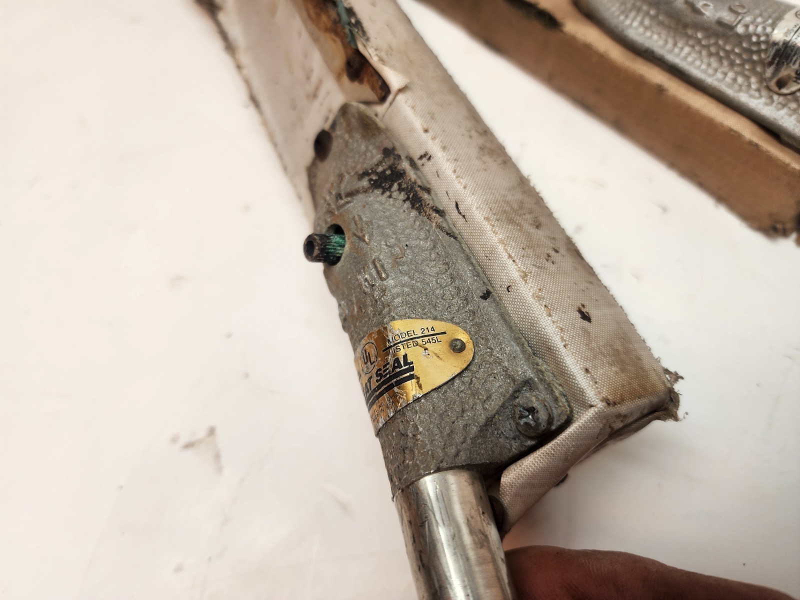 Heat Seal Large Hand Iron 2″ x 14″ Model 214 Variable Heat 650w Free Shipping
