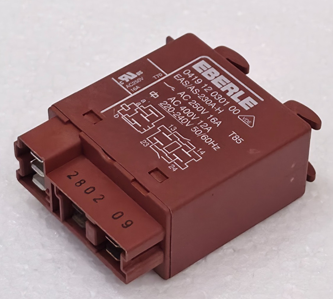 EBERLE T85 HEATING RELAY EAS/AS-230A-H 0419 12 0301 00 220-240V 50/60HZ