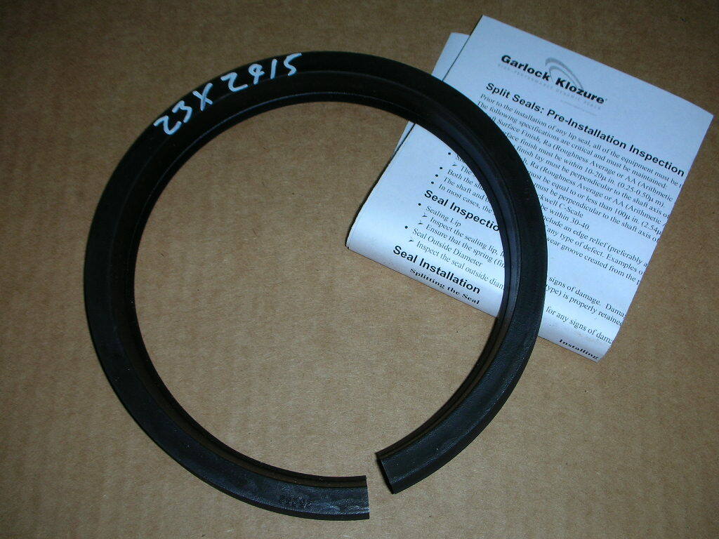 GARLOCK KLOZURE 25003-2915 Split Nitrile Oil Seal 5″ Shaft 6″ OD .5″ Wide NOS!!