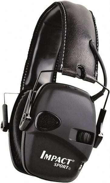 Howard Leight 1030942 Earmuffs: Foam Cushion Foam Cushion, Black Cups