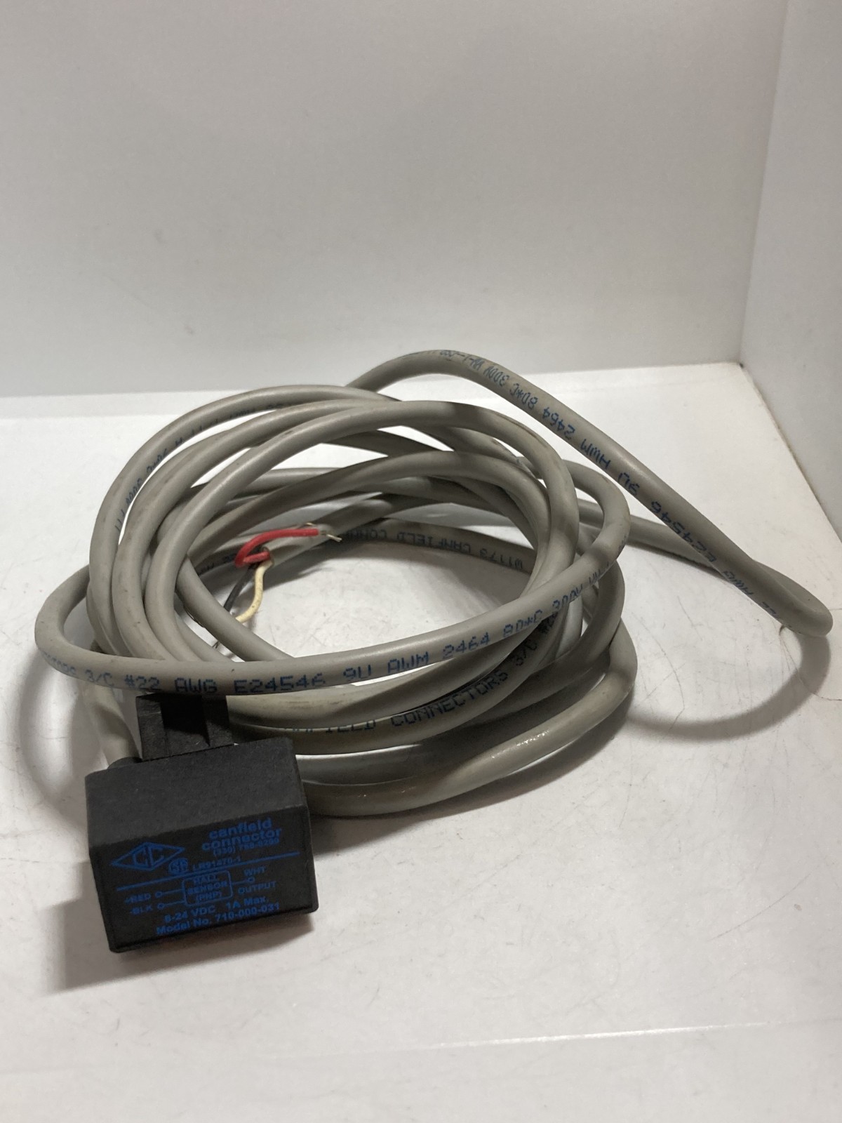 CANFIELD CONNECTOR 710-000-031 6-24VDC 1A MAX PNP