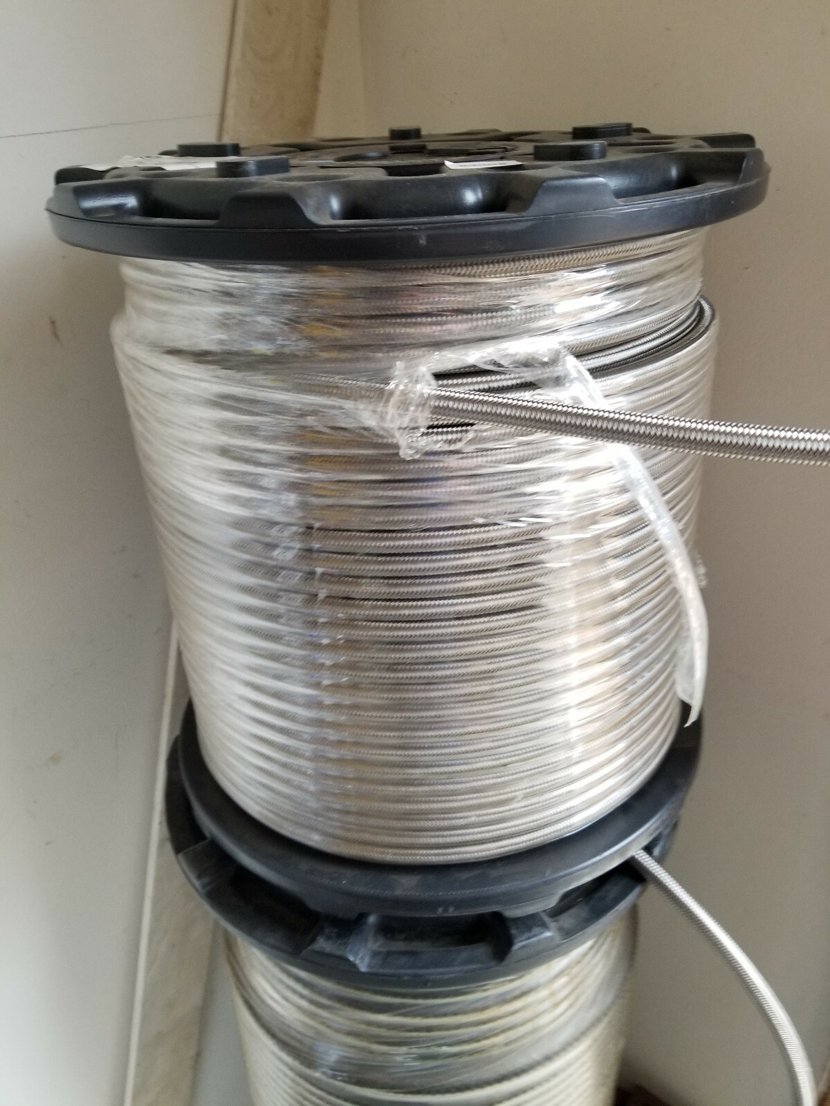 Parker Chemical Resistant Heavy Wall PTFE Smoothbore Hose #929B-6 Per Foot