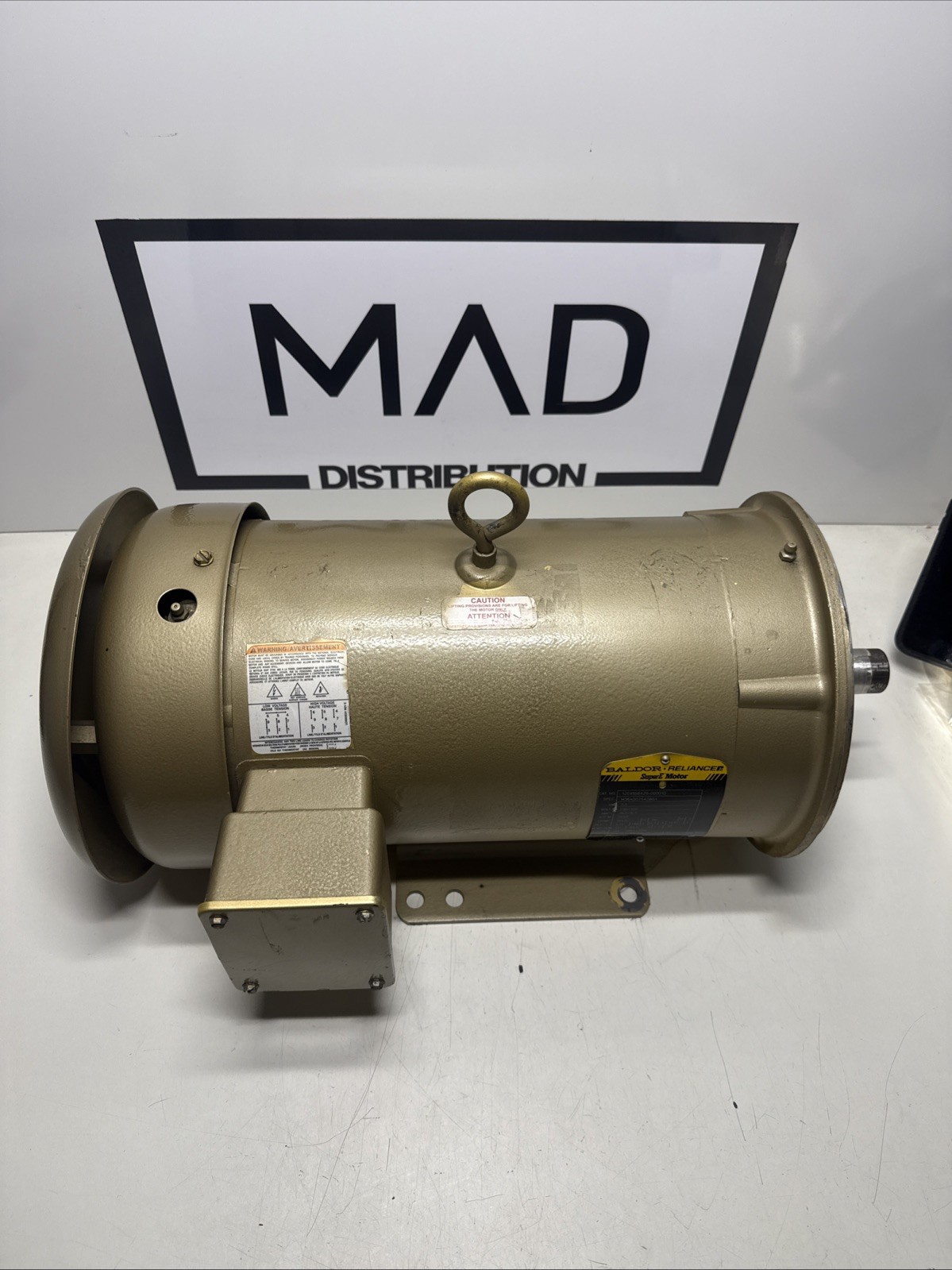 BALDOR CEM3616T SUPER E MOTOR SPEC M36A002S428G1 HP 7.5 230/460V RPM 3450