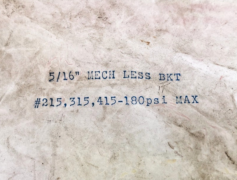 New Armstrong 5/16″ MECH LESS BKT Repair Kit #215 315 415 180psi Max