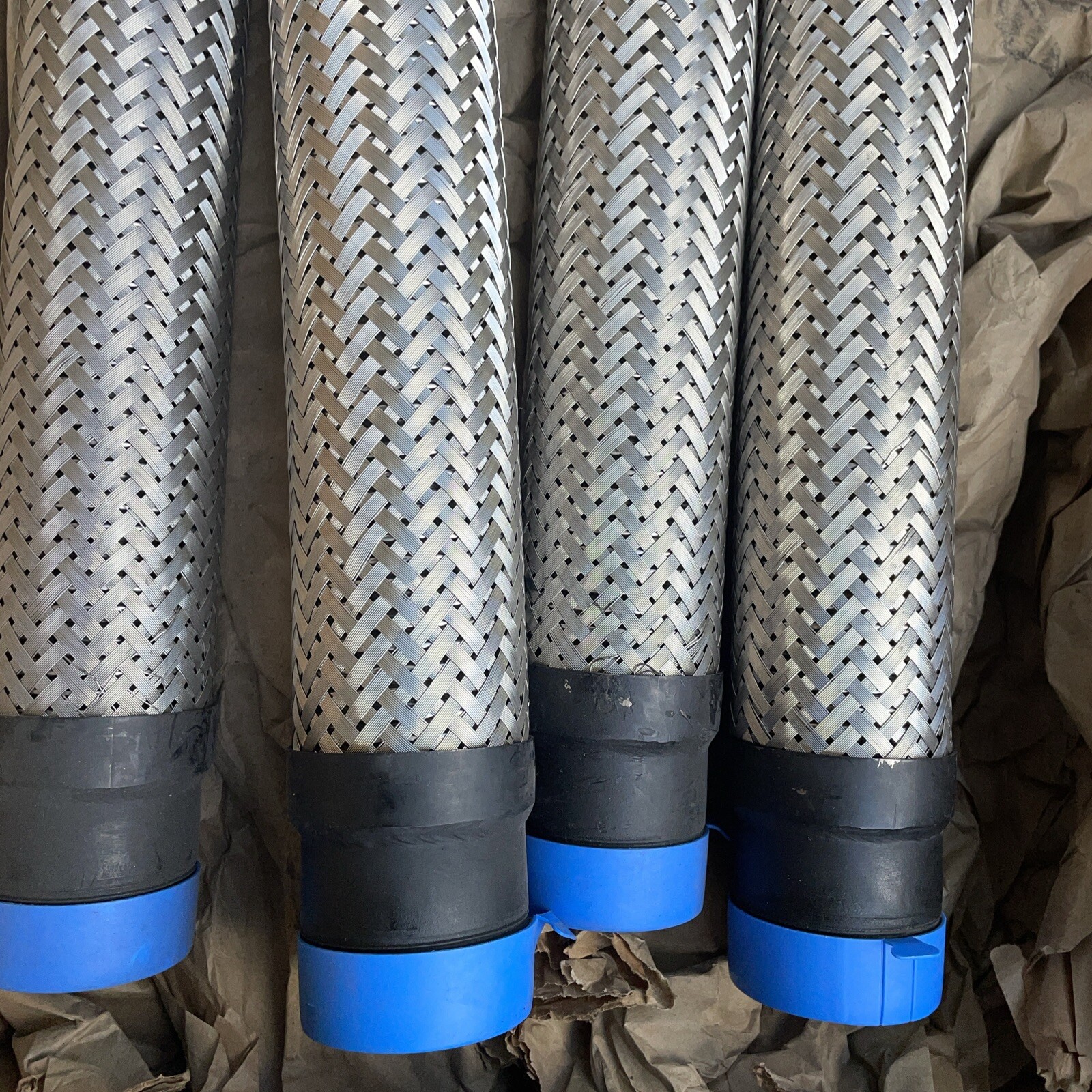 KADANT JOHNSON FH-SS-150-12 1.5 By 12 Inch Flexible Braided Stainless Steel Hose