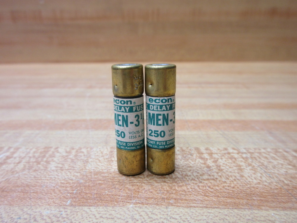 Economy Fuse MEN-3-1/2 Econ Fuse MEN312 (Pack of 2)