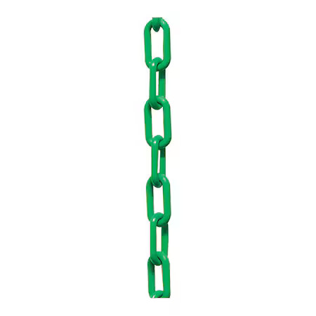 Mr. Chain Plastic Chain,1 1/2″ x 50 ft.,Green 30004-50 Mr. Chain 30004-50