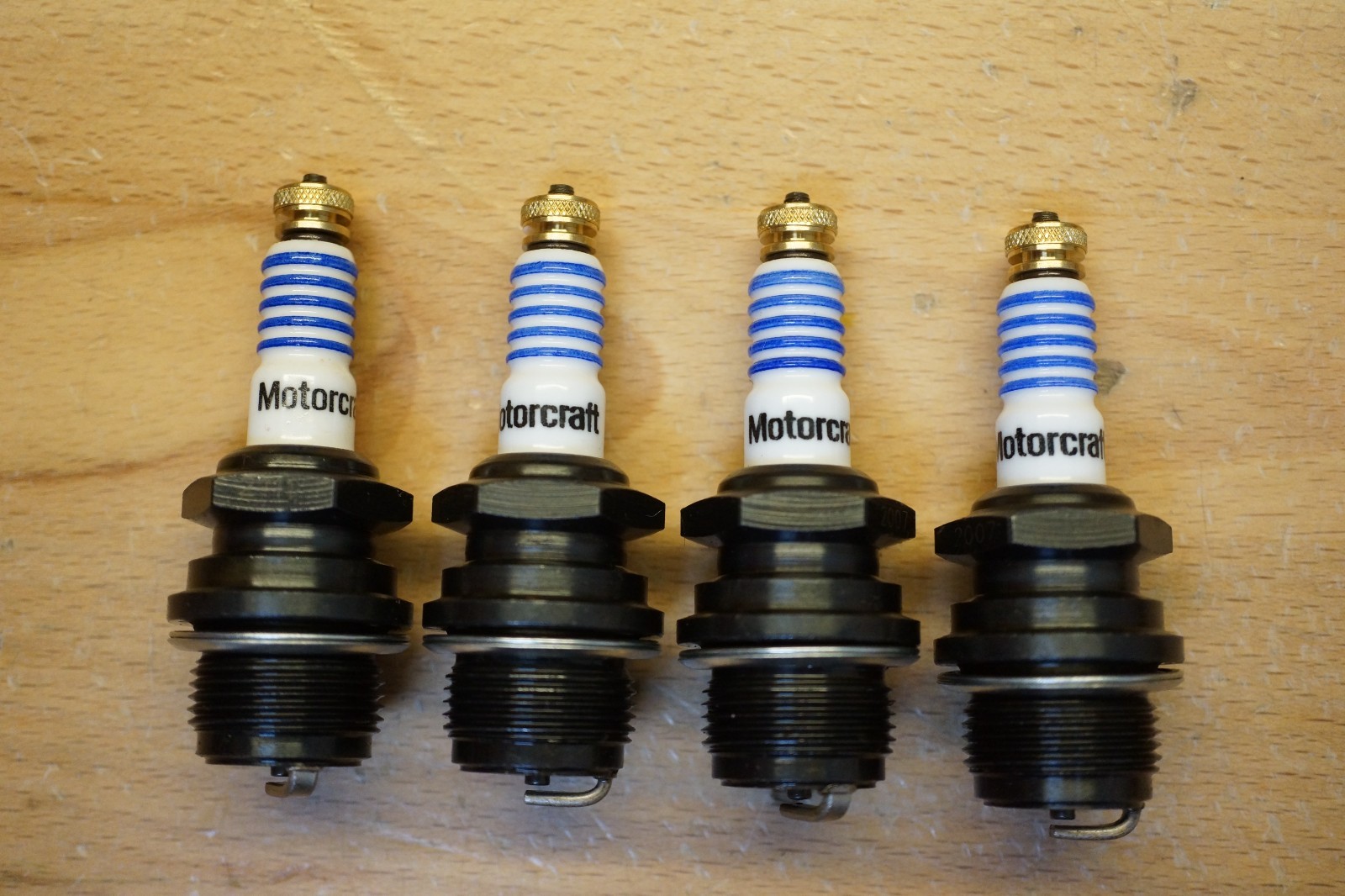 (4) Motorcraft Spark Plugs for McCORMICK DEERING F12 F14 F20 F30 10-20 15-30 W12