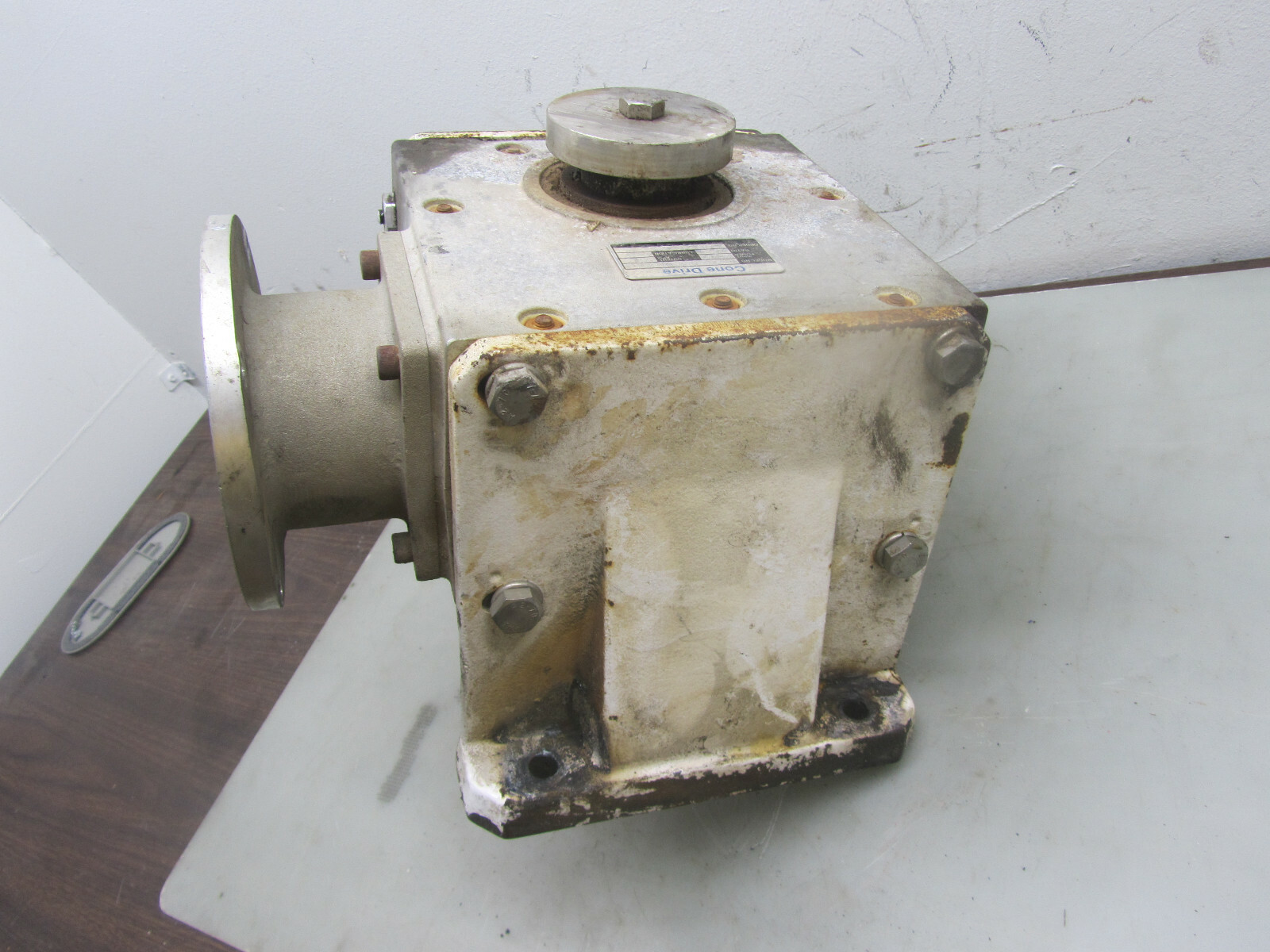 BOSTON 55973 CONE DRIVE GEAR REDUCER RATIO 60:1, B091060.WAAR1