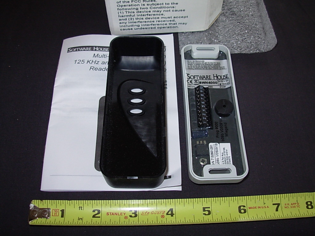 1x SWH-4000 Multi-Technology Wiegand Output Reader 125Khz & 13.56Mhz