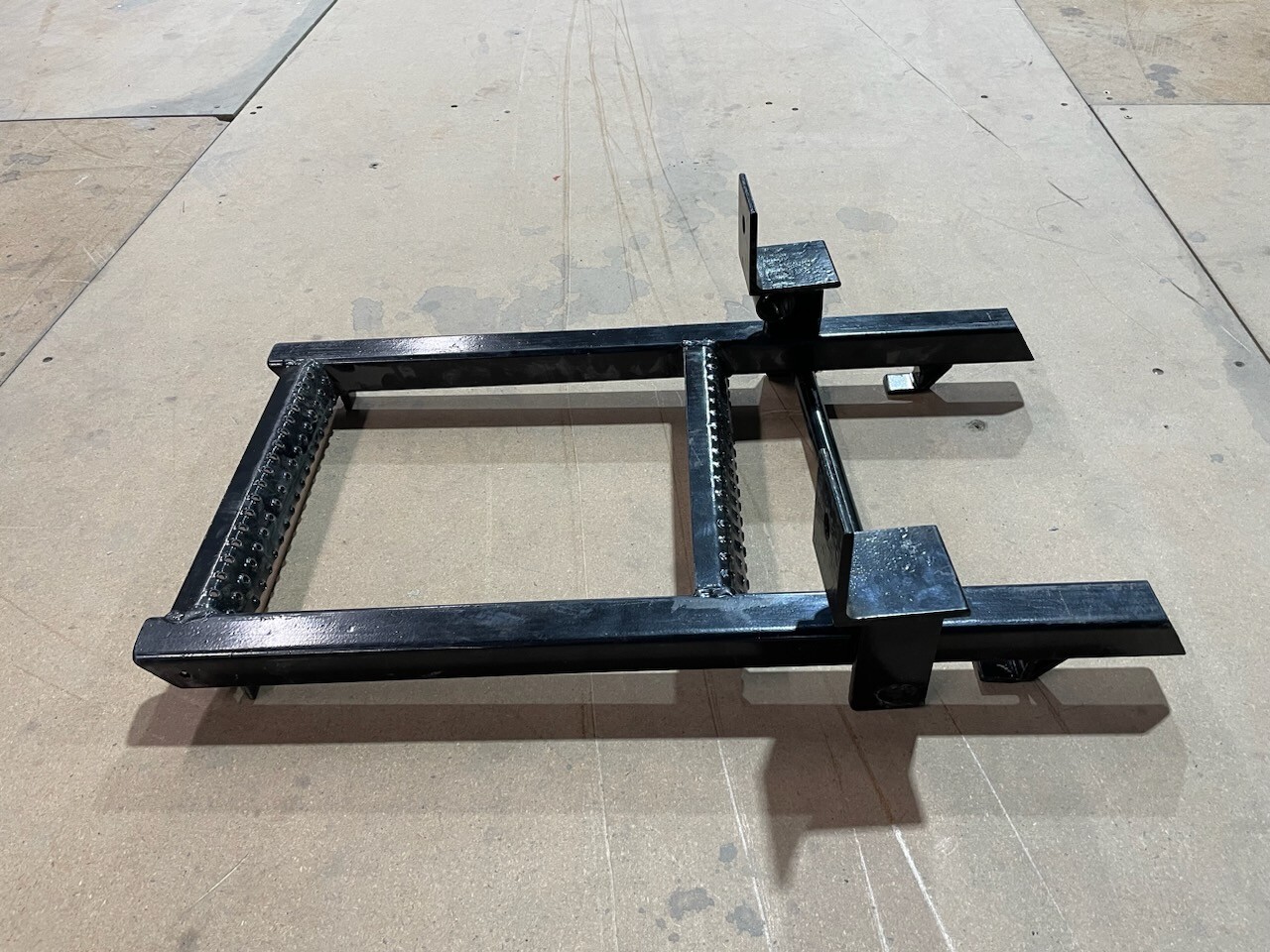 Buyers Products Truck Trailer Accessories 27″ H x 14″ W Black Steel Truck Steps