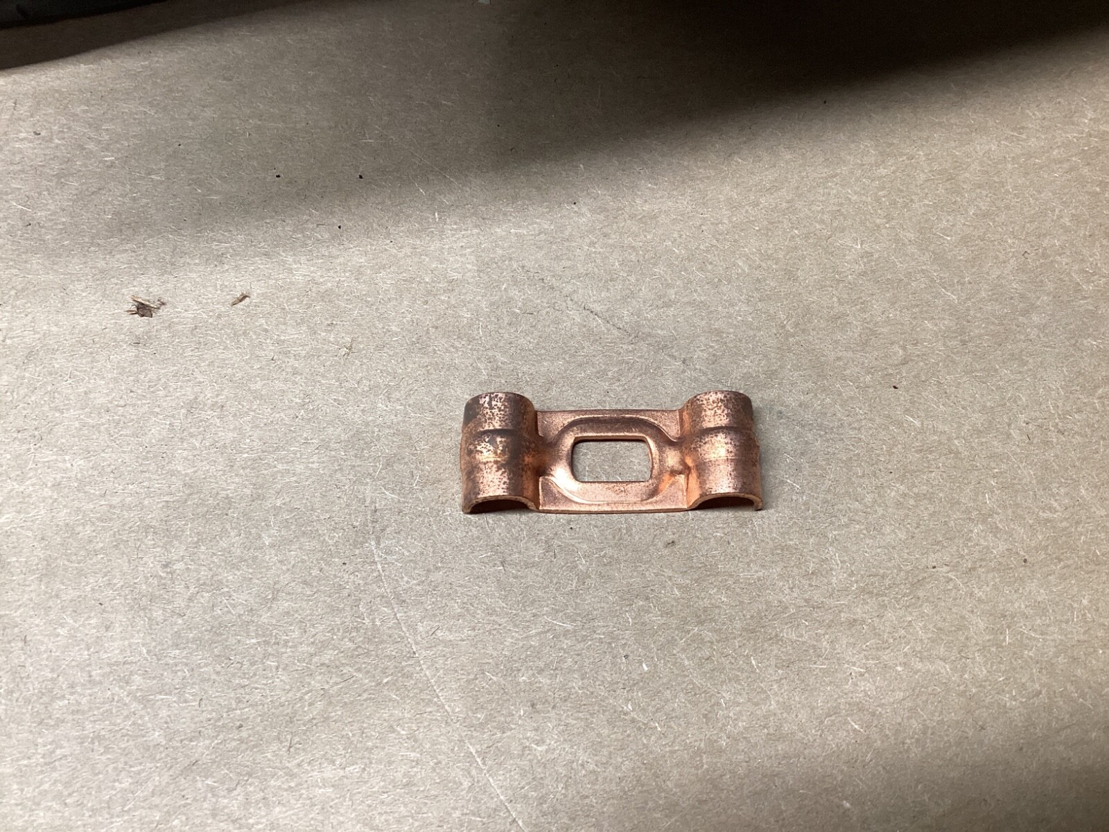 (QTY 100) Minerallac 300SC SLOTTED DUPLEX JIFFY CLIP COPPER PLATE #100G135*CO