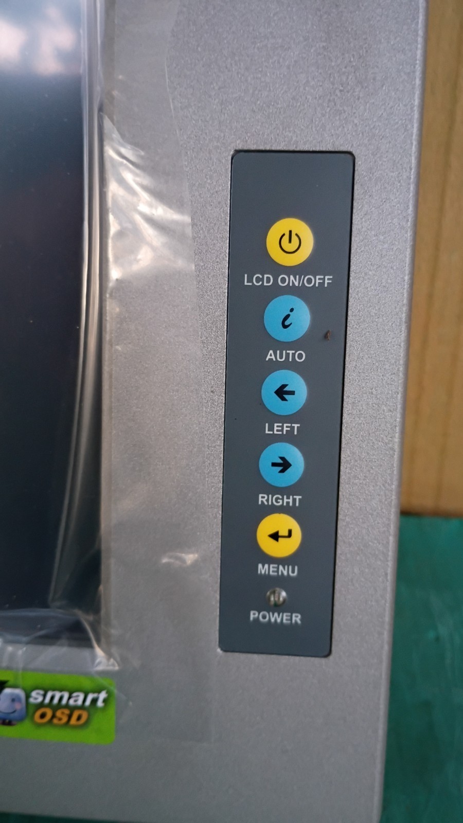 IEI INTEGRATION CORP DM-150GS-R11/T-R 12VDC Industrial LCD Interface Monitor