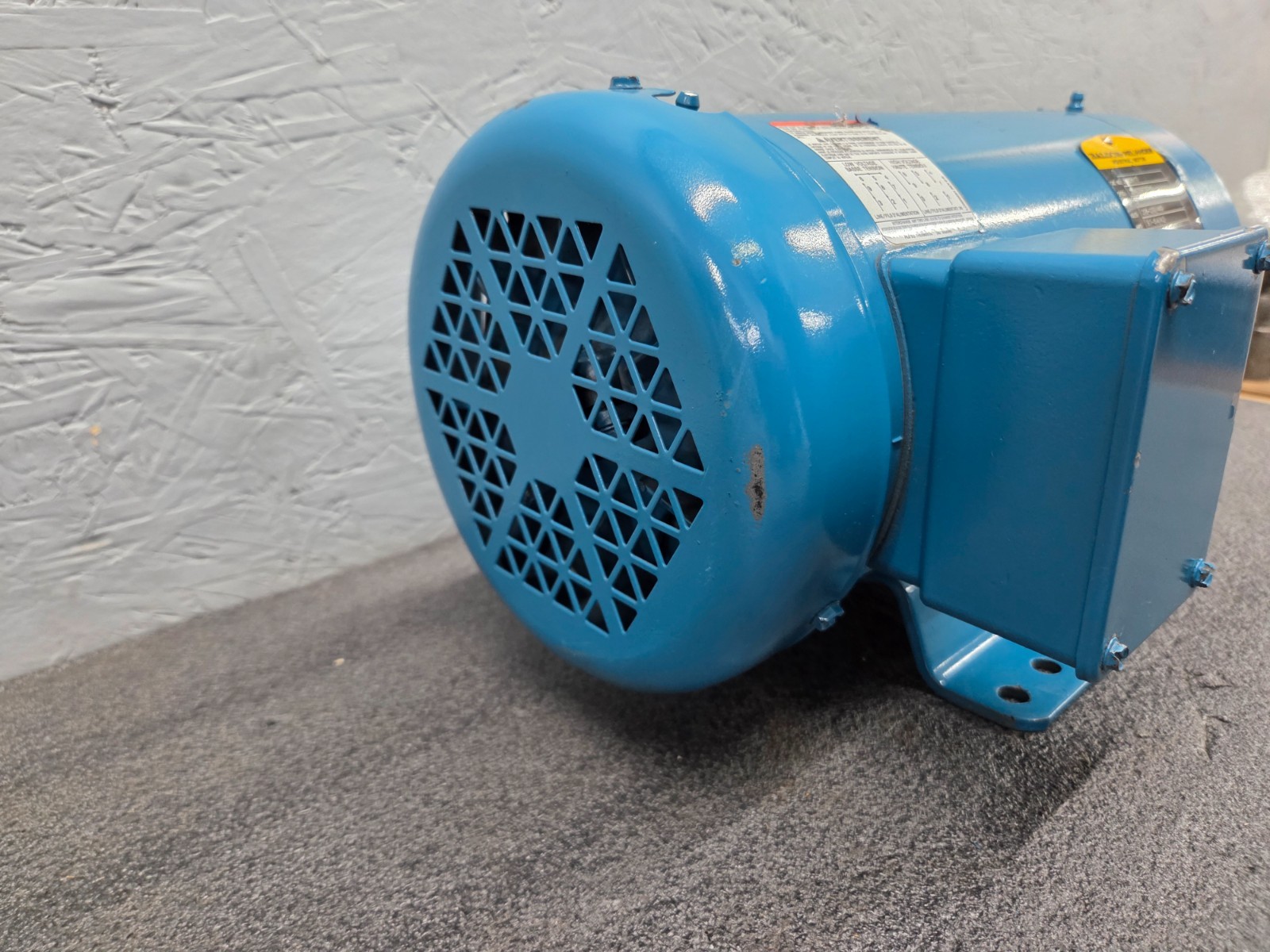BALDOR Electric Pump Motor, 3 HP, 230/460V, 3 Phase, 1750 RPM, 182JM, JMM3611T