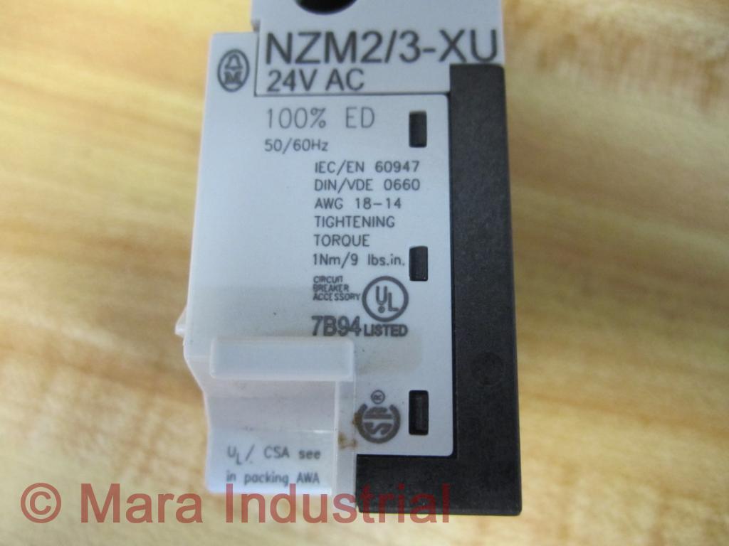 Moeller NZM2/3-XU24AC Undervoltage Release NZM23XU24AC