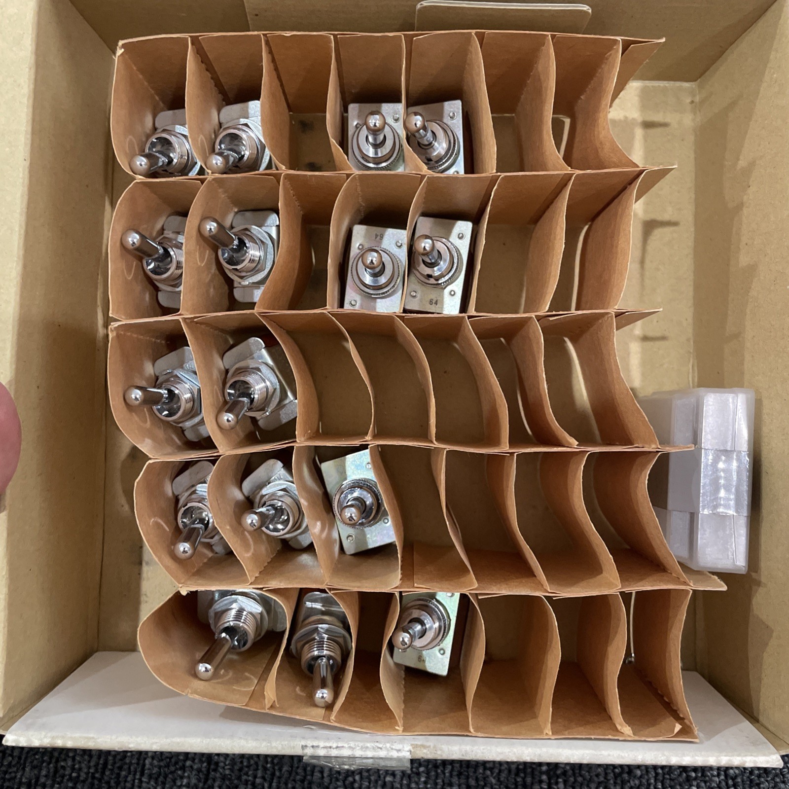 (16) Nikkai Switch S-3A 6A-15A 125-250vac