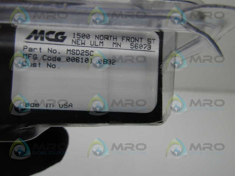 MCG MSD25C MICROSTEPPING DRIVER 12-48VDC NSMP
