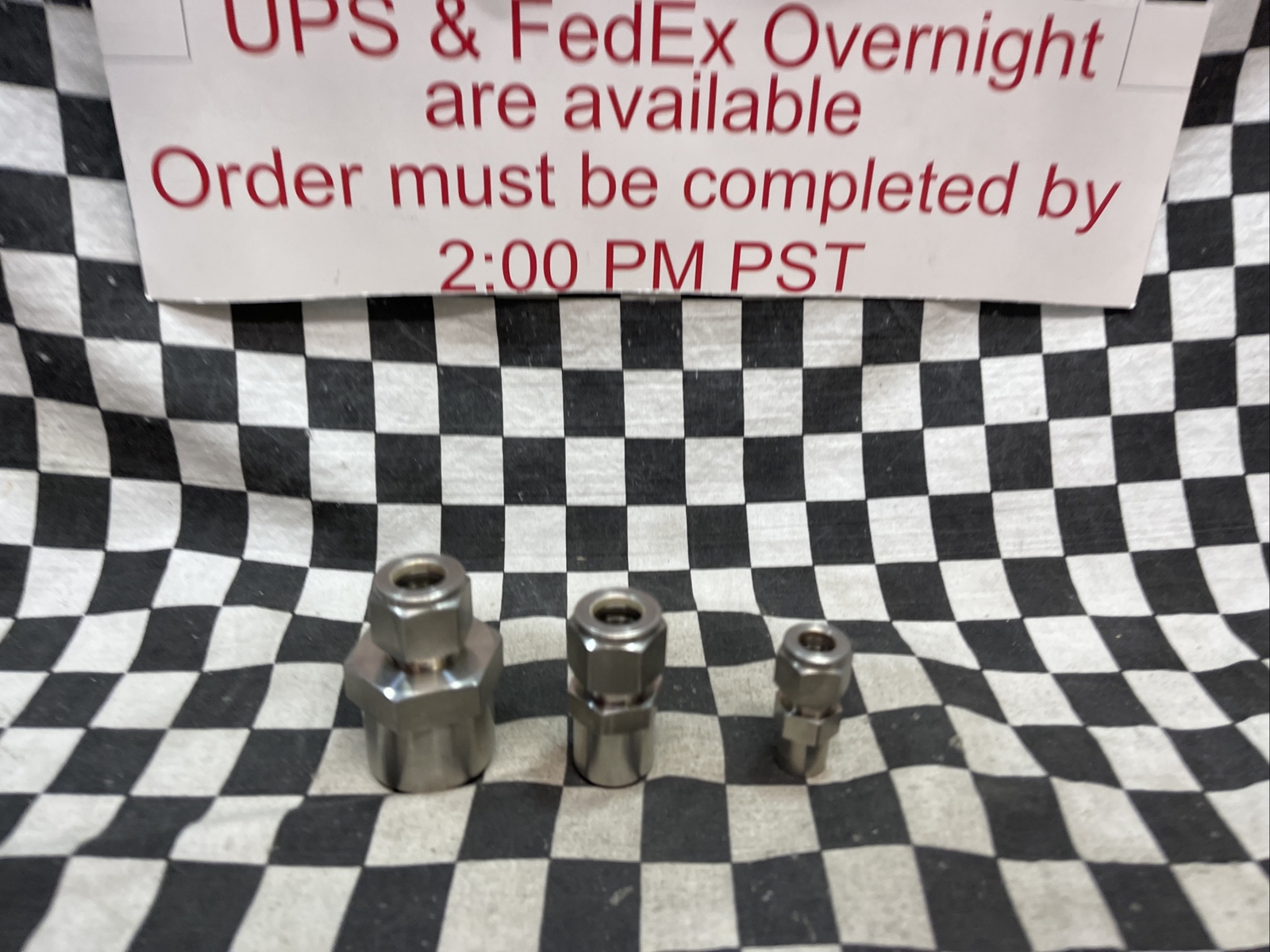 SWAGELOK SS-810-1-16W and SS-810-1-8W and SS-600-1-4W, Lot Of 3#104P13