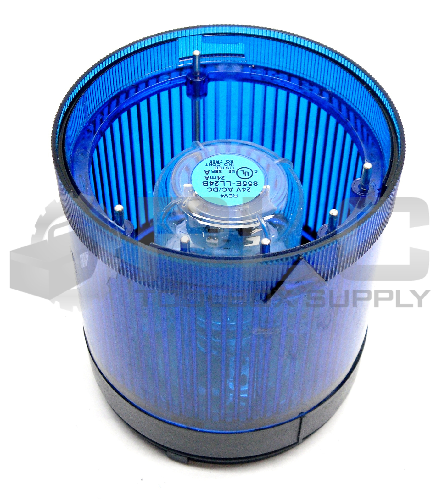 ALLEN BRADLEY 855T-B24TL6 /C STACK LIGHT BLUE LED W/ 855E-LL24B LED LAMP
