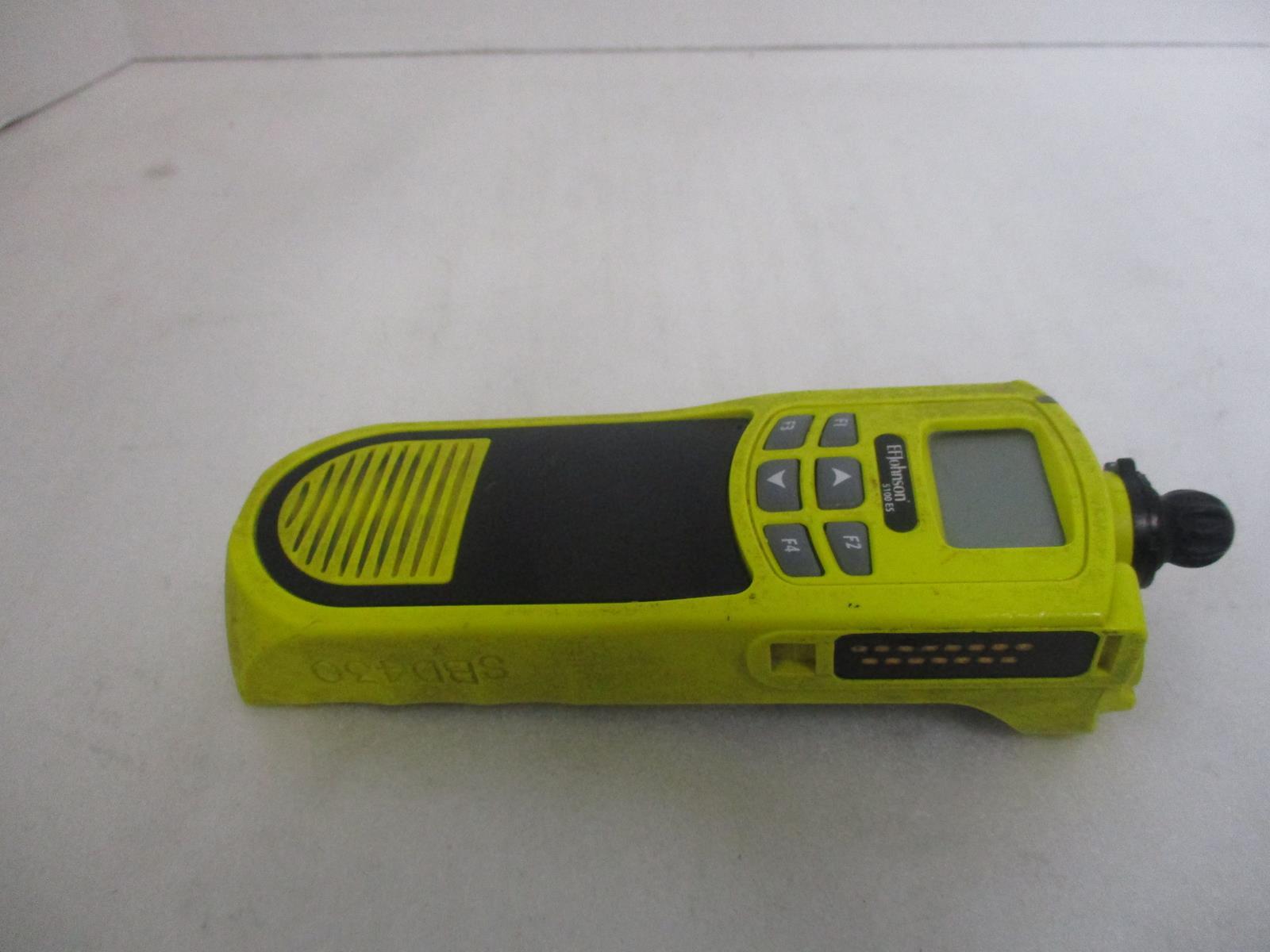 EFJOHNSON 5100 ESS 51FIRE ES PORTABLE RADIO YELLOW