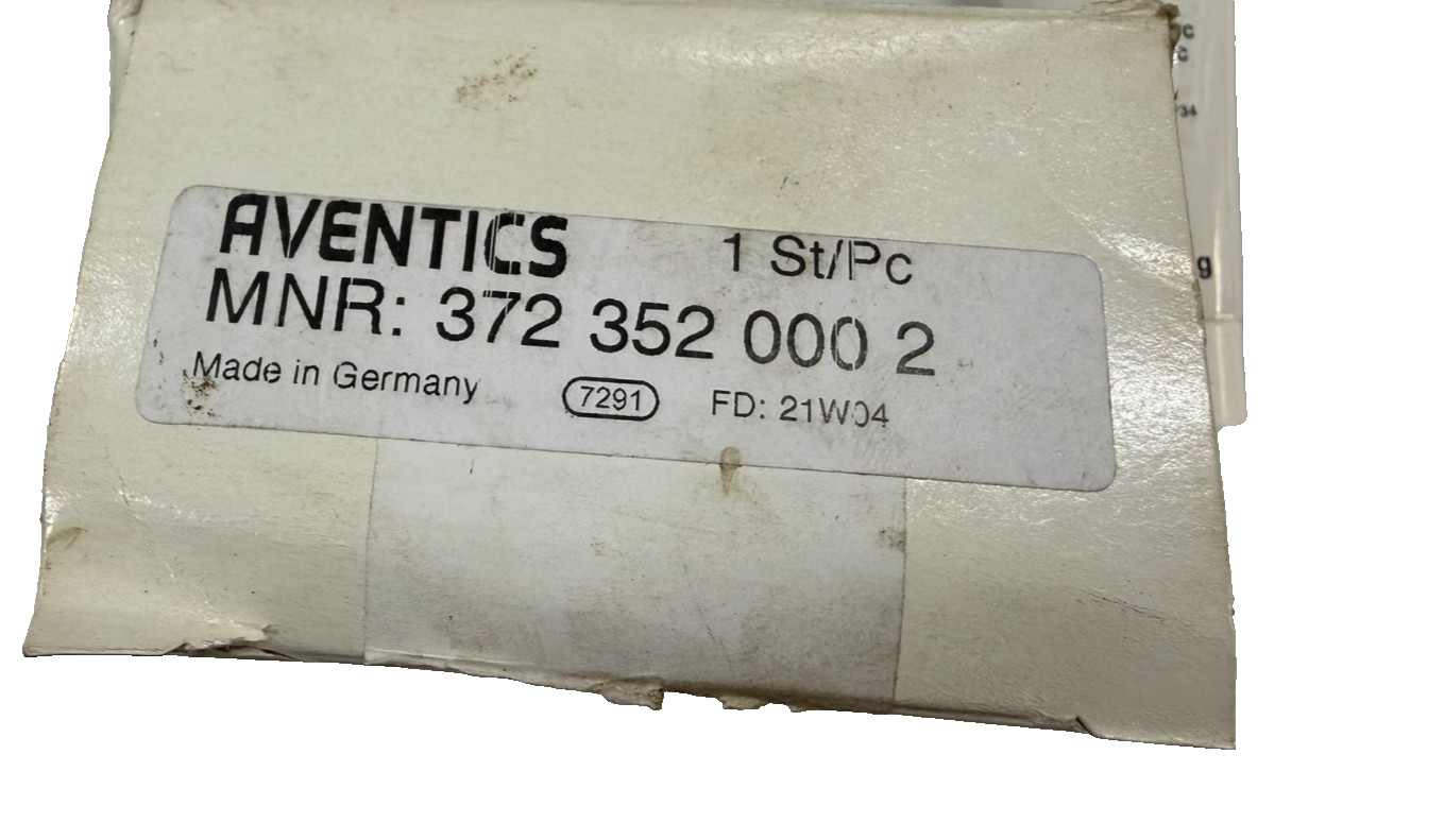 3723520002 Aventics Pneumatic Valve Repair Kit