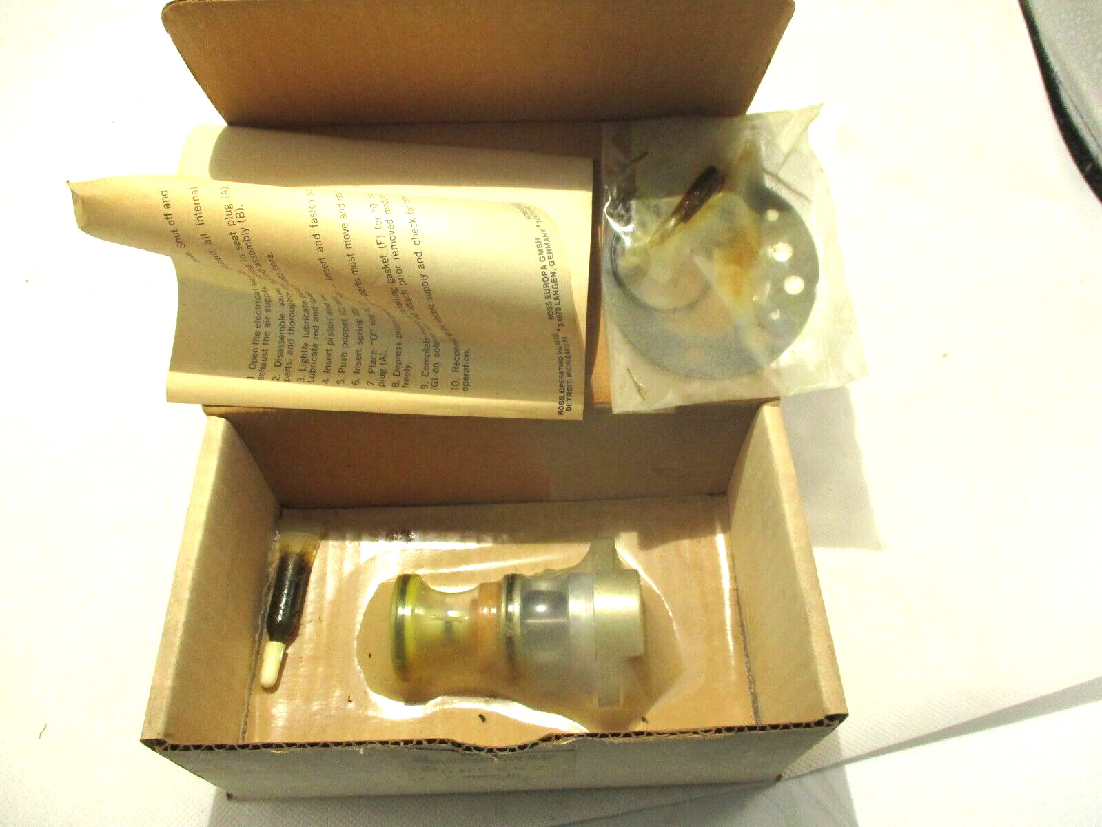 NEW ROSS 505K87 VALVE SERVICE KIT