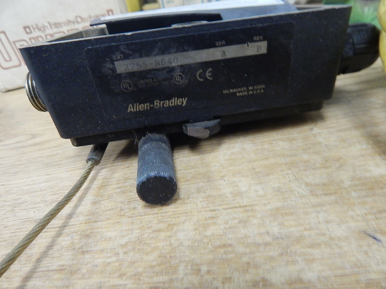 Allen Bradley 2755-NB40 Ser A Rev B Adaptascan w/ Power Cord *FREE SHIPPING*