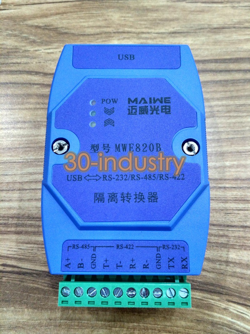 1Pcs New For MWE820B USB to RS232/RS485/RS422 Optoisolated Accessories
