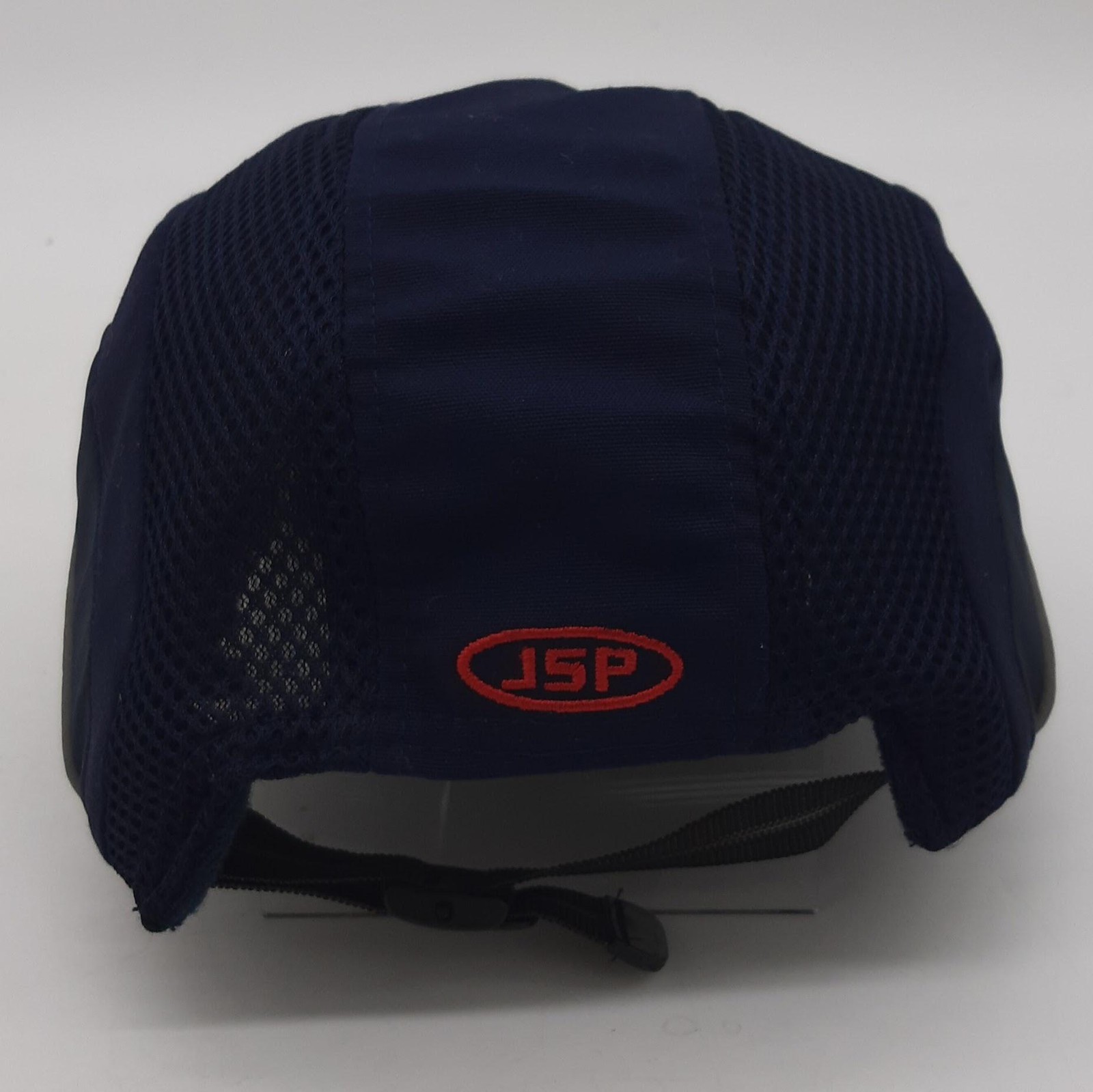 JSP AA Logo Navy Mesh Bump Cap Safety Hat Adjustable Baseball Style Work Cap