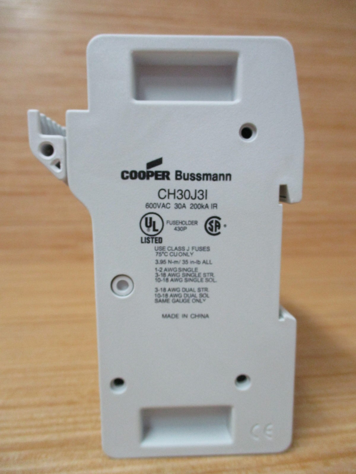 Eaton CH30J3I Bussmann Fuse Holder (Pack of 6)