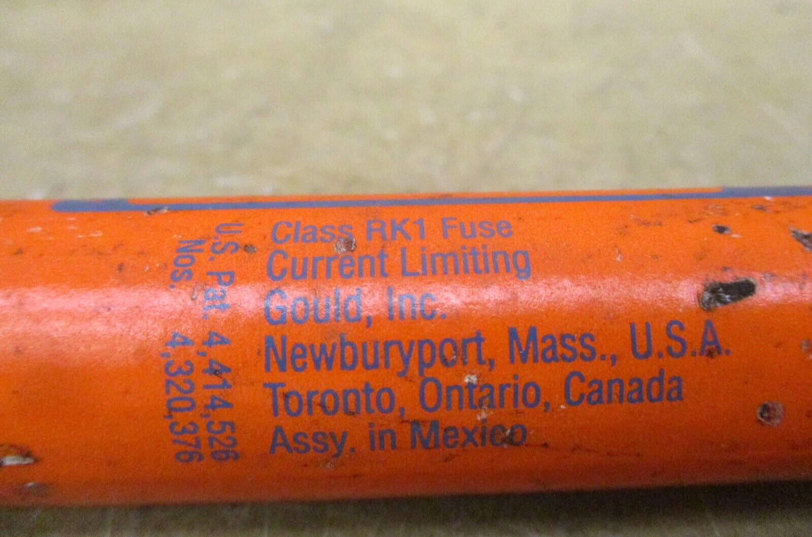 Amp Trap 2000 A6D35R 35 Amp Class RK1 Fuse 48203NADC