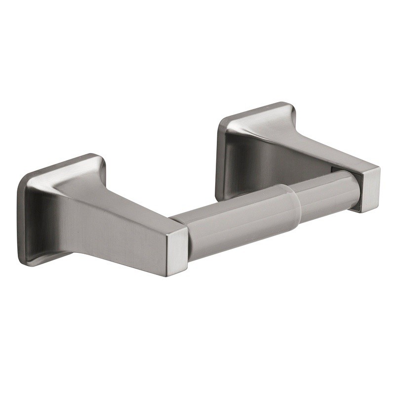 OakBrook 297-0404OB Die Cast Zinc Brushed Nickel Toilet Paper Holder 10 L in.