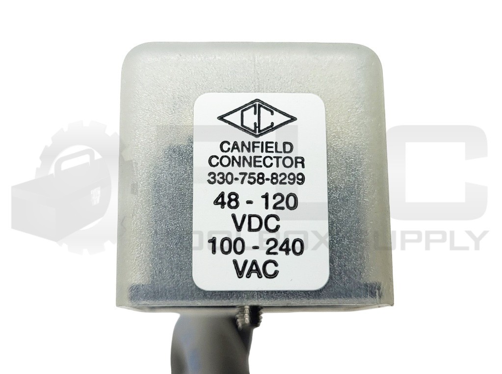 NEW CANFIELD LL41103 CONNECTOR CABLE APPROX. 6′ 120VDC 240VAC